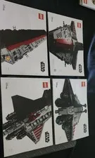 LEGO 75367 Venator Cruiser  STAR WARS Manuals ONLY Complete Instructions Set 1-4