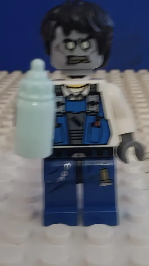 Lego Zombie Power Miner Minifigure