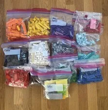 Lot Of Lego Bricks Sorted By Color 5 Pounds