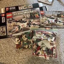 LEGO Star Wars: X-Wing Fighter (4502) complete with Instruc n figures open box
