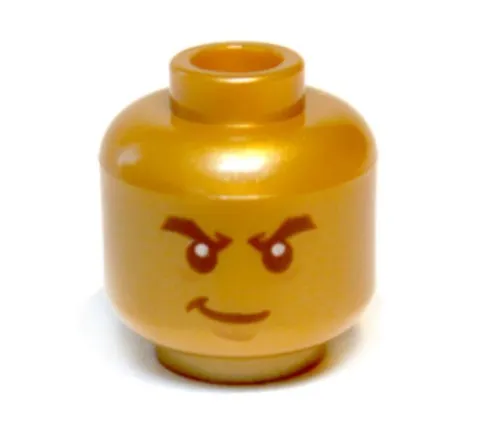 LEGO® Part 3626pb0877 - Golden Lloyd Minifigure Head NEW
