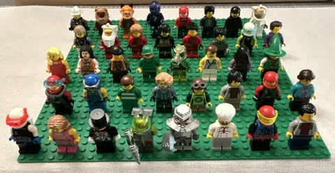 LEGO Minifigures Lot of 40- Assorted Characters