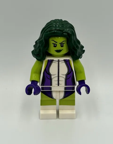 Lego Super Heroes Marvel She-Hulk Minifigure sh0373 From Set 76078