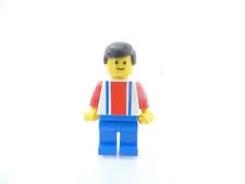 Soccer Player- Red, White, and Blue LEGO Minifigure 3409