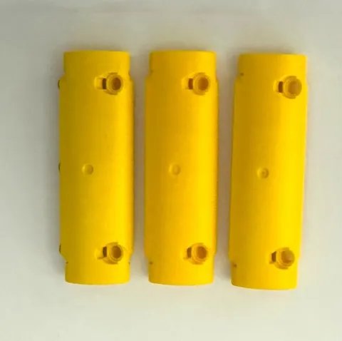 LEGO Technic Panel Curved 11 x 3 with 2 Pin Holes 62531 - YELLOW - 3 parts