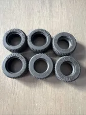 LEGO 58090 Black Tire 30.4 x 14 Solid - 6 Pieces