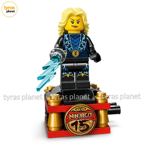 LEGO 71866 Ninjago Display 15th Anniversary minifigure Master of Lightning