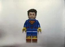 Lego Superman CMF With Custom Printed Head & Shoes
