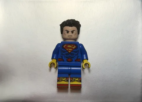 Lego Superman CMF With Custom Printed Head & Shoes