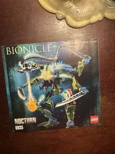 LEGO BIONICLE Nocturn 8935 Illustrated Instruction Manual Booklet