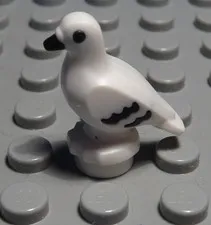 lego figure animal bird white