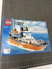 VINTAGE TOY LEGO MANUAL INSTRUCTIONS BOOKLET ART CITY 7739