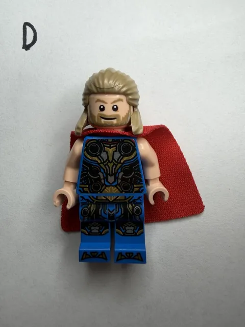 Lego Minifigure Collectible THOR Blue Suit,   (from sets 76207 76208) sh811 NEW