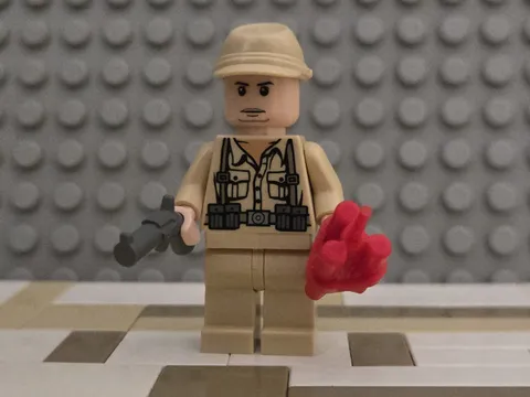 LEGO German Soldier 3 Minifigure - 7622 Indiana Jones Raiders of the Lost Ark