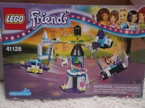 LEGO Friends 41128 Amusement Park Space Ride Complete Set 195 pcs No Box