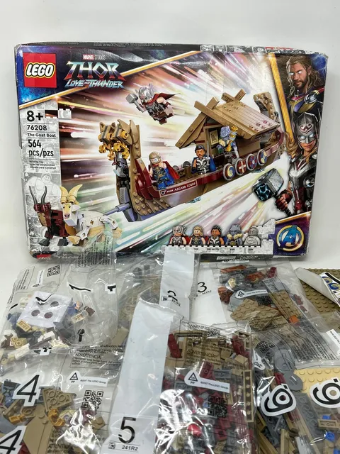 LEGO Marvel The Goat Boat 76208 Building Kit; Collectible Thor Complete