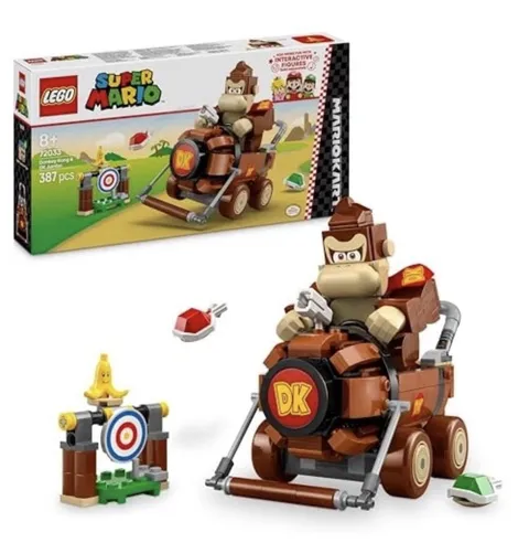 LEGO Super Mario & Mario Kart(TM) – Donkey Kong and DK Jumbo 72033 NEW