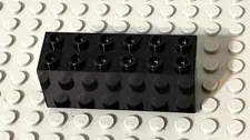 LEGO Black 2x6x2 Weighted Brick 73090b Sealed Bottom, Dimpled Ends