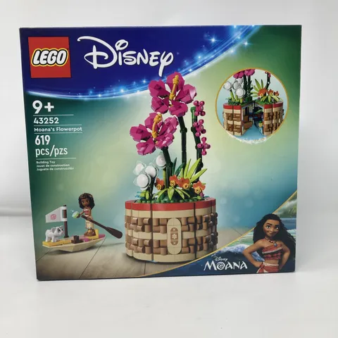 Brand New Lego 43252 Disney Moana’s Flowerpot Retired New And Factory Sealed
