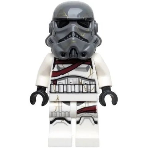 Lego Star Wars Night Trooper - Dark Bluish Gray Helmet sw1417