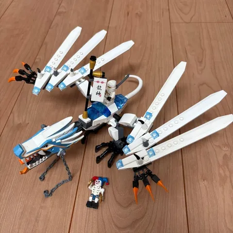 LEGO NINJAGO Ice Dragon Attack 2260 In 2011 Used Retired W/Manual