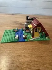 LEGO Creator 5766 Log Cabin Incomplete (Read Description)