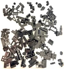 LEGO Black Modified Parts Lot Chassis Technic Genuine Bulk