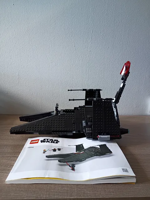 75336 LEGO Star Wars: Inquisitor Transport Scythe Ship Only + Manual NO MINIFIGS