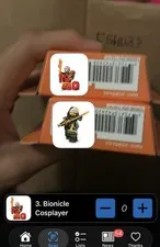 LEGO Mysterious Ronin + Bionicle cosplayer new sealed LMK if you just need one. 