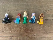 LEGO 43225 Disney Little Mermaid Minifigure dis112 dis110 dis114 dis113 dis111