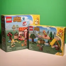 LEGO Animal Crossing LOT! Isabelle's House Visit 77049 + 77047 Sets!