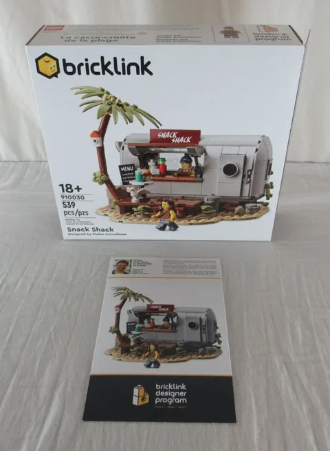 Lego Snack Shack Bricklink Designer Program Set #91003 2024 EMPTY BOX ONLY
