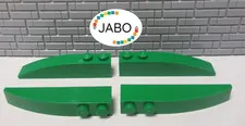 (G4/5) LEGO 4x 42022 Arch Brick Slope 6x1 Green