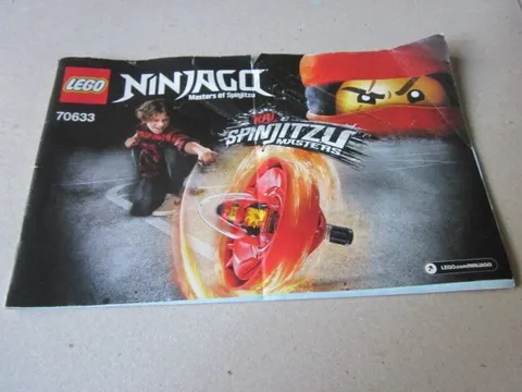 Lego Building Instructions Instruction 70633 Masters of Spinjitzu