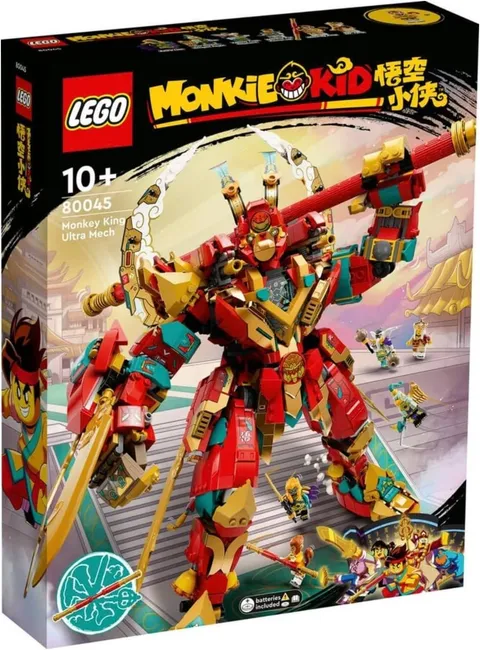 LEGO Monkie Kid 80045 Monkey King Ultra Mech 1,705pcs Building Set