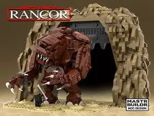 MOC LEGO  Star Wars UCS Rancor Parts Kit, 2,566 pieces / 36.8 × 32.8 × 28.8 cm