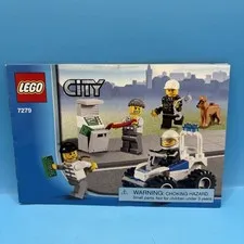 2011 Lego City 7279 24-page Construction Building Manual Booklet