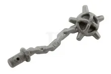 LEGO MINIFIGURE WEAPON SPIKED MACE (1 PCS) CHOOSE YOUR COLOR 93787 59232!!