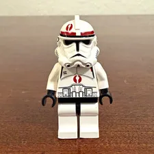 LEGO Star Wars Clone Trooper Minifigure sw0130 w/instructions and box art #7250