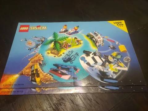 ⭐(1×)Lego Pirates Castle 1996 Small Catalog⭐