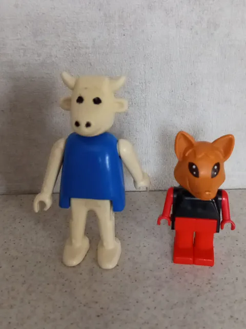 LEGO FABULAND - The Cow + The Fox (Fox) Figures