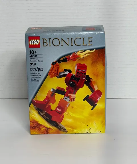LEGO Bionicle 40581 Tahu and Takua Rare! Brand New Sealed Box!