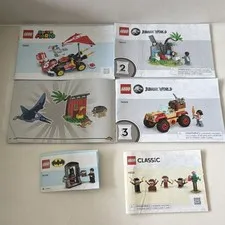 LEGO Illustrated Instruction Manual Booklet Lot 72032 76963 30726 11031