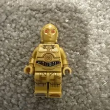 Lego Star Wars C-3PO Gray Leg & Printed Arms Minifig sw1209 Authentic