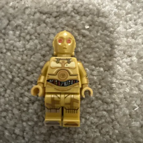Lego Star Wars C-3PO Gray Leg & Printed Arms Minifig sw1209 Authentic