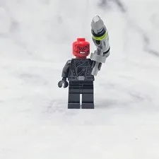 Lego Red Skull Minifigure Marvel 76166