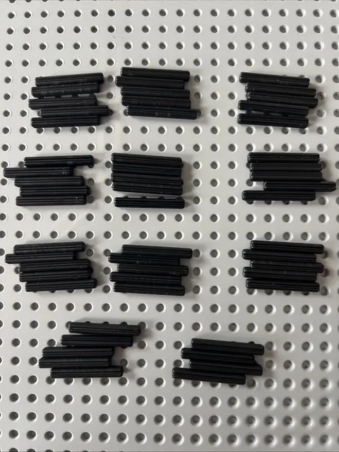 LEGO 3705 Black Technic, Axle 4L - 54pcs