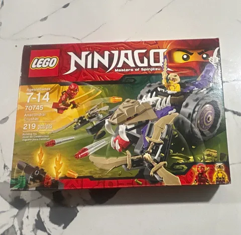 LEGO NINJAGO Masters of Spinjitzu 70745 Anacondrai Crusher 219 pcs Ages 7-14