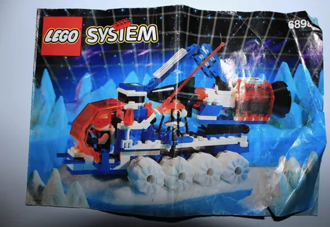 LEGO System Space Ice Planet Vintage INSTRUCTIONS ONLY 6898
