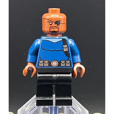 LEGO Marvel Super Heroes Nick Fury Minifigure Sh0056